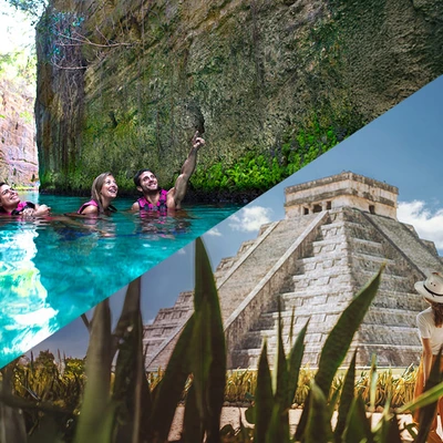 Two-Day Adventure Pass: Xcaret Plus + Xichen Classic