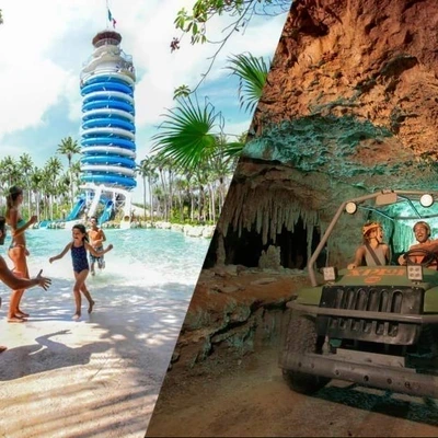 Three-Day Adventure Pass:  Xcaret Plus + Xel ha + Xplor 