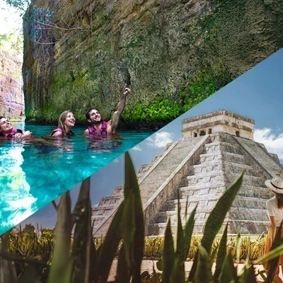 Two-Day Adventure Pass: Xcaret Plus + Xichen Classic