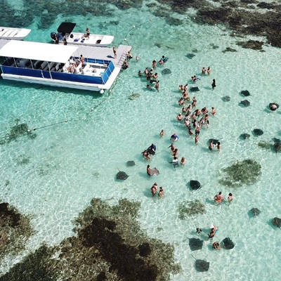 Stingray City Antigua - Snorkel & Interaction Experience