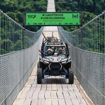 Jorullo Bridge RZR Tour: Adrenaline and Nature in Puerto Vallarta with Transportation