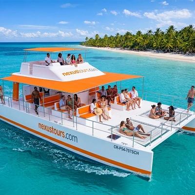 Visit to Catalina and Saona Islands: Full-Day Catamaran Experience