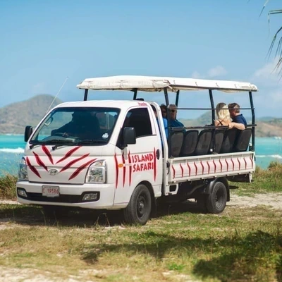 Island Safari Discovery: History and Beach in Antigua, including Meals and Transportation