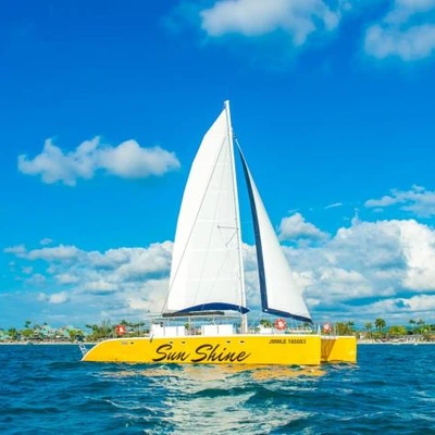 Sunset Catamaran Cruise Adults Only with Transportation
