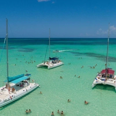 Saona Island Tour: Natural Pool, Beach Club and Meal with Transportation