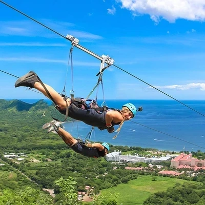Diamante Eco Adventure Park: Zipline Adventure Pass with Transportation from Papagayo