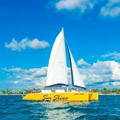 Sunset Catamaran Cruise Adults Only with Transportation