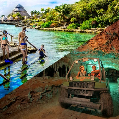 Two-Day Adventure Pass: Xcaret Plus + Xplor