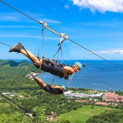 Diamante Eco Adventure Park: Zipline Adventure Pass with Transportation from Papagayo